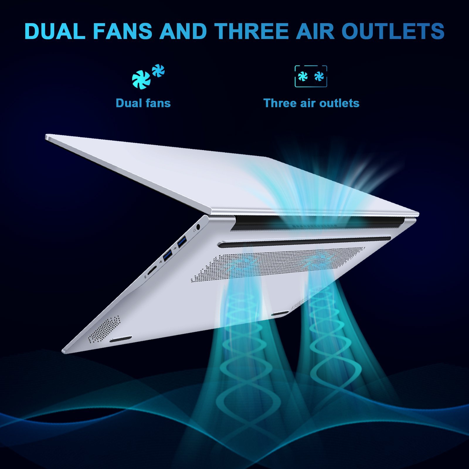 WINGSTIME M173 17.3inch N5095 16GB Ram 512GB Rom - Image 13