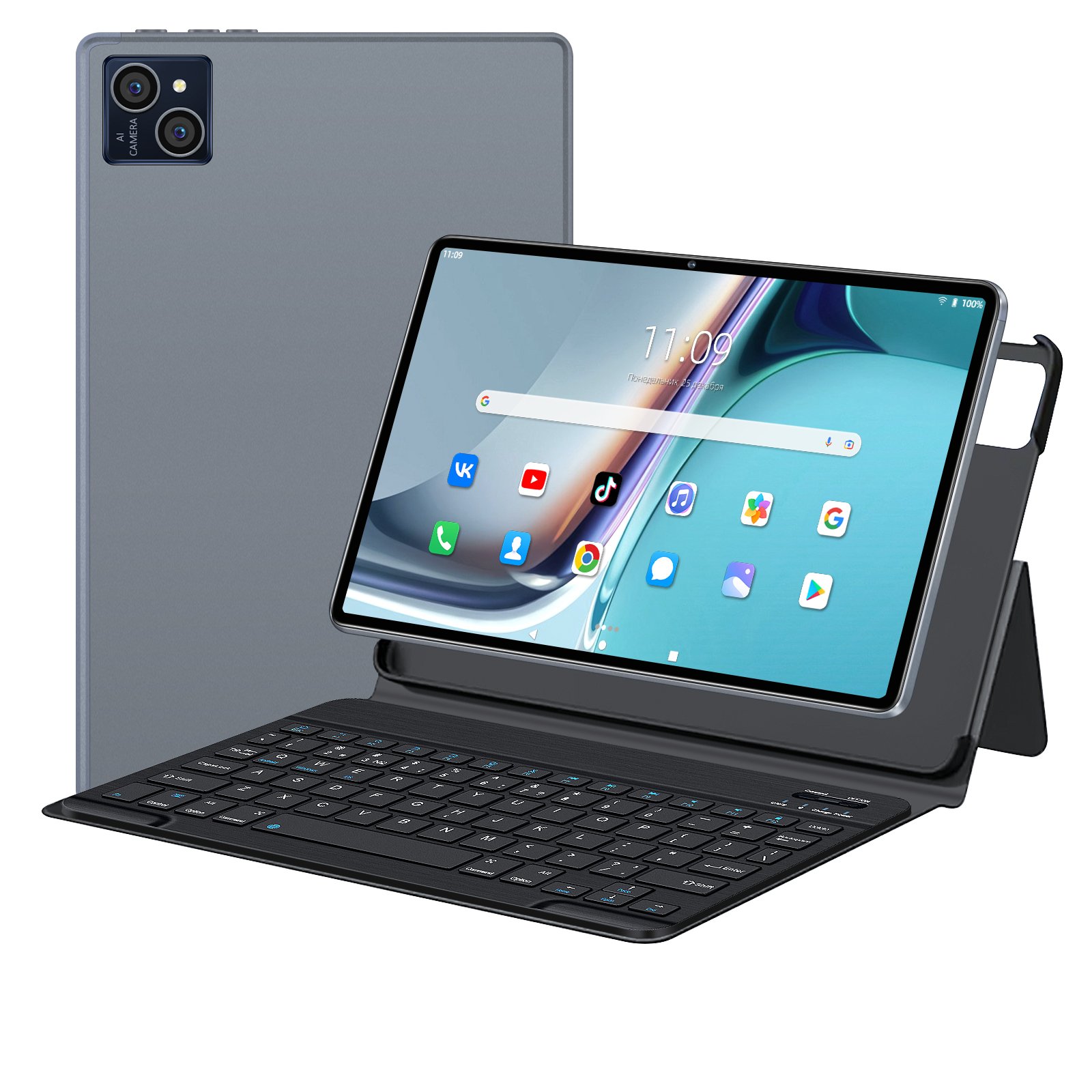 WINGSTIME Tablet PC 10.1 inch G+G screen Pad P61 12GB ram 512GB rom