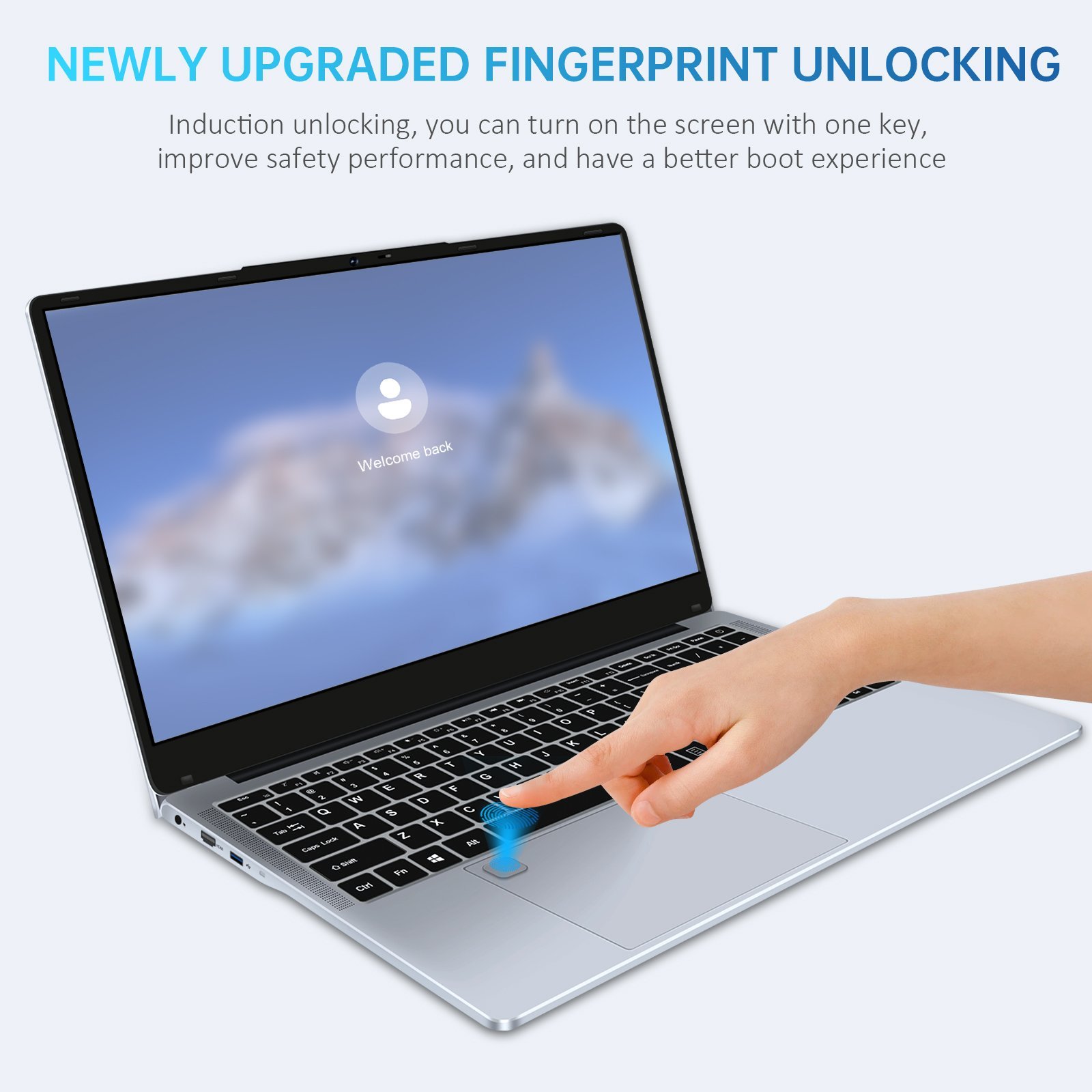 WINGSTIME M173 17.3inch N5095 16GB Ram 512GB Rom - Image 3
