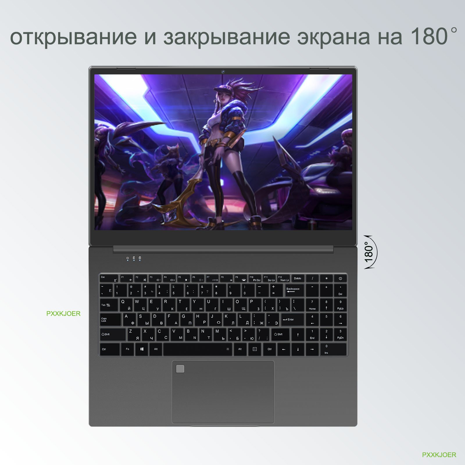 WINGSTIME 15.6inch Touchscreen Laptop N95 24GB Ram SSD 512GB Rom - Image 6