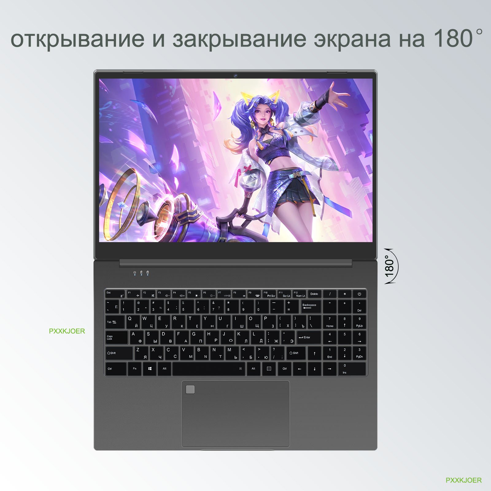 WINGSTIME 15.6inch Touchscreen Laptop N95 24GB Ram SSD 512GB Rom - Image 5