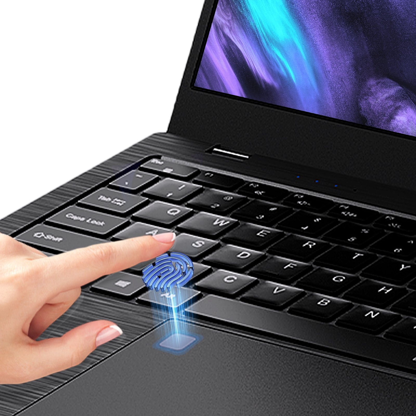 WINGSTIME 15.6inch Laptop N95 LPDDR5 16GB Ram SSD 512GB Rom - Image 4