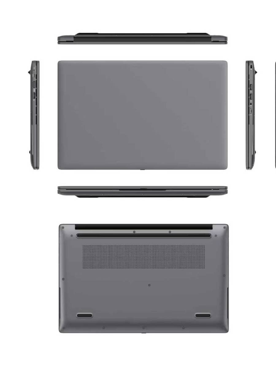 WYSECHY 15.6inch Laptop intel core 3 1215U Ram SSD 512GB Rom M.2 2280 Gray - Image 5