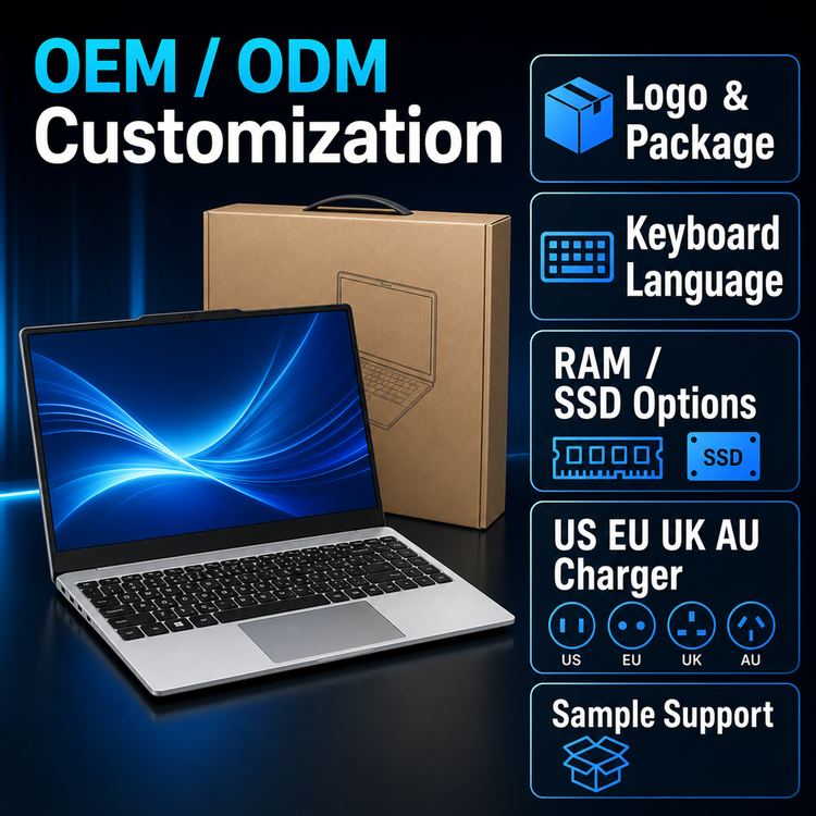 WYSECHY 15.6inch Laptop AMD Ryzen 3 3200U 16GB Ram SSD 512GB Rom M.2 2280 silver - Image 5