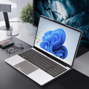 WYSECHY 15.6inch Laptop AMD Ryzen 3 3200U 16GB Ram SSD 512GB Rom M.2 2280 silver